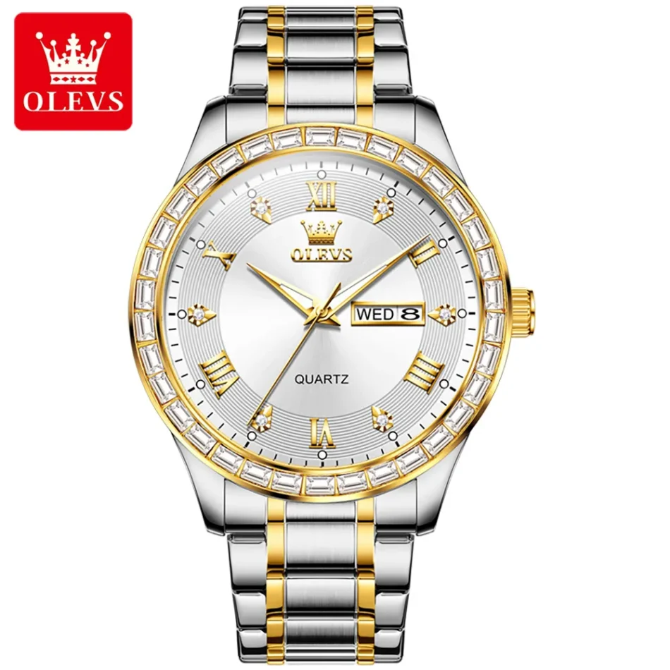 Olevs Men's Watch 9906 - Image 10