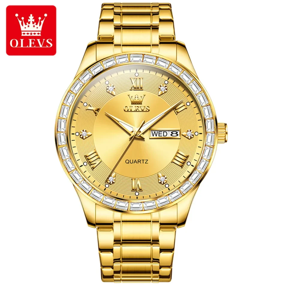 Olevs Men's Watch 9906 - Image 11