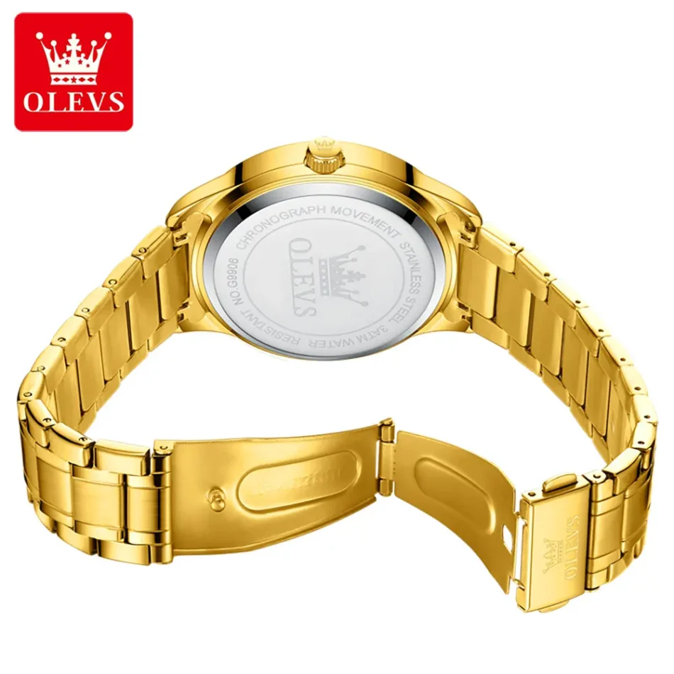 Olevs Men's Watch 9906 - Image 2