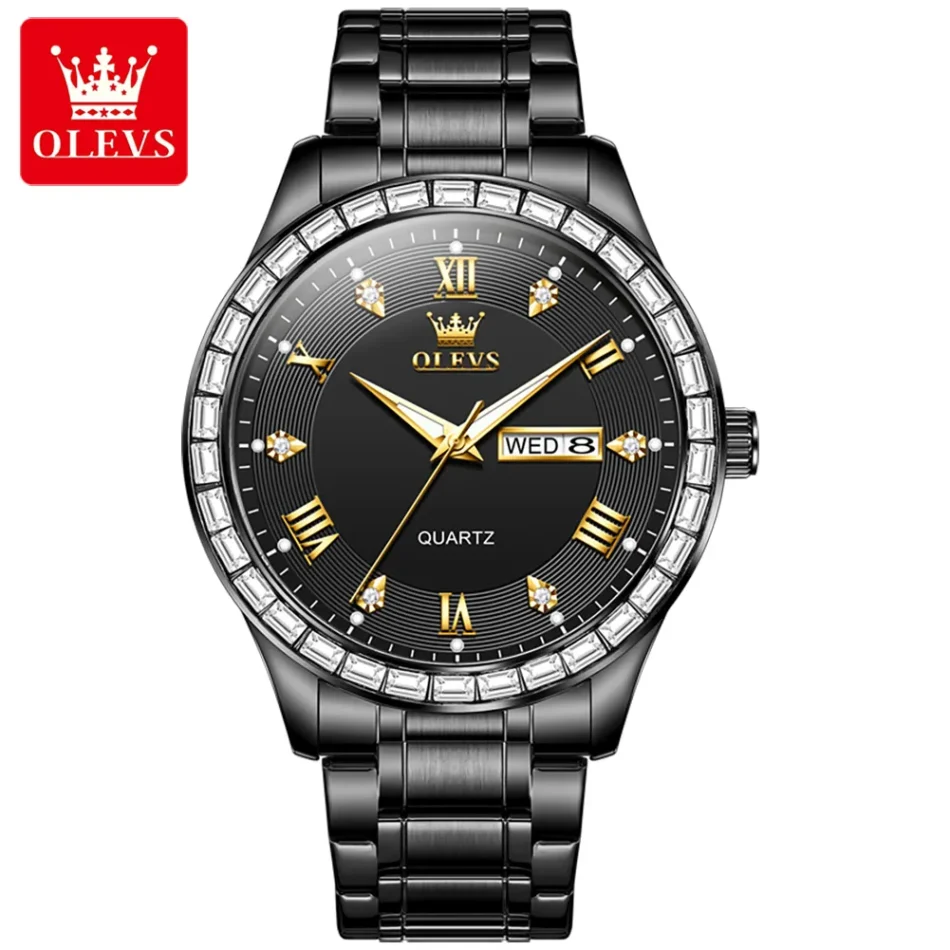 Olevs Men's Watch 9906 - Image 6