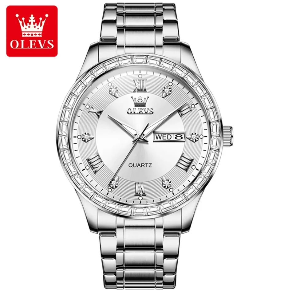 Olevs Men's Watch 9906 - Image 7