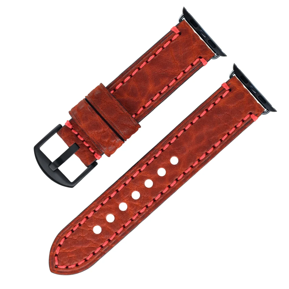 Classic Leather Apple Watch Band - Image 11