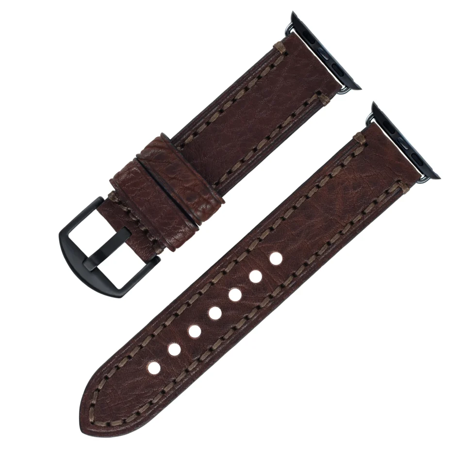 Classic Leather Apple Watch Band - Image 8