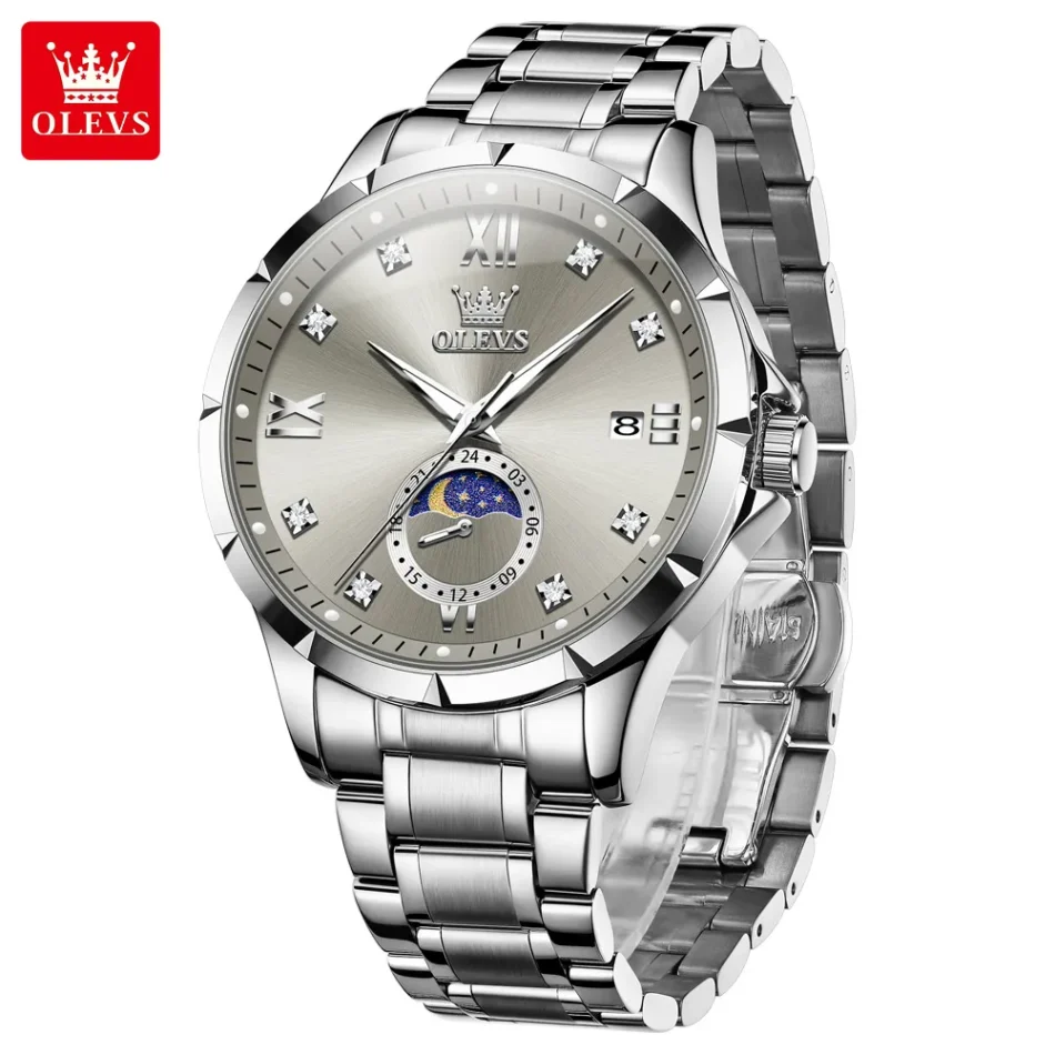 Olevs Men's Watch 2956 - Image 6