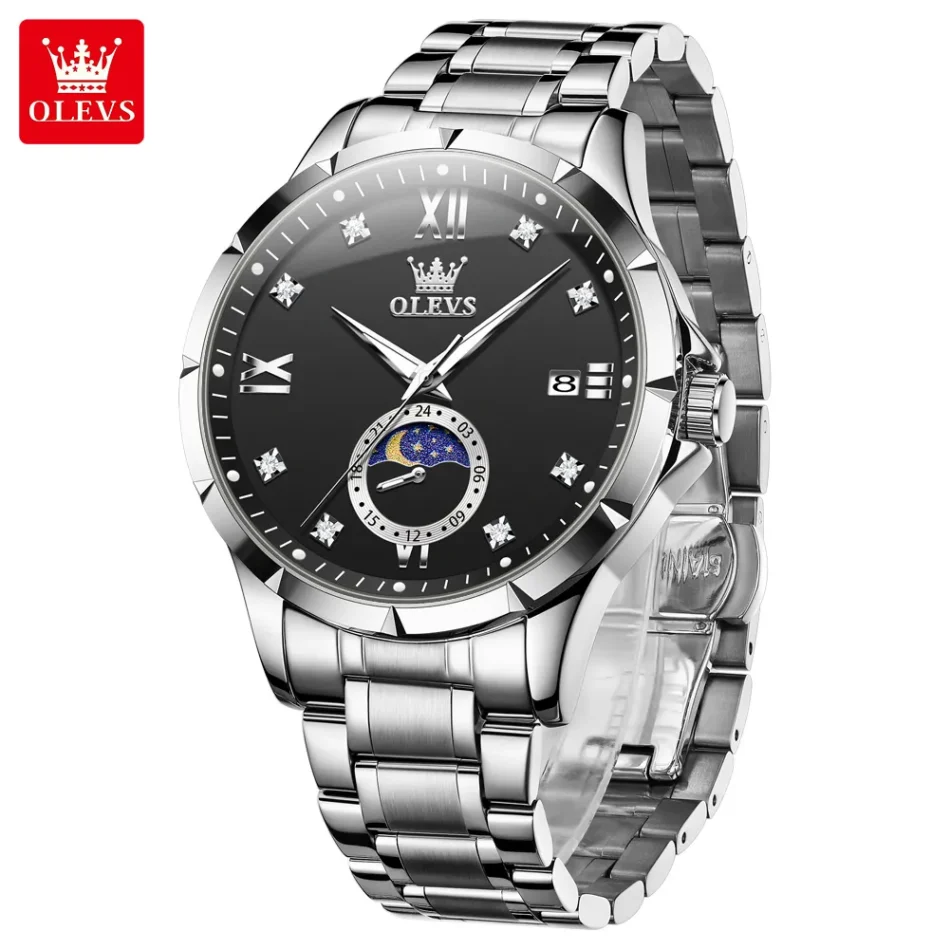 Olevs Men's Watch 2956 - Image 8