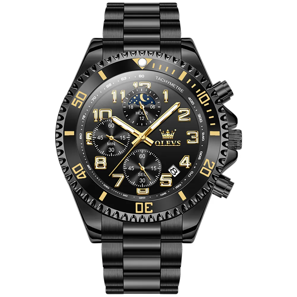 o486 アルヴス・ライター Olevs Men's Watch 2926 - 43mm, Quartz Watch, 8 Colors | Olevsstore.com