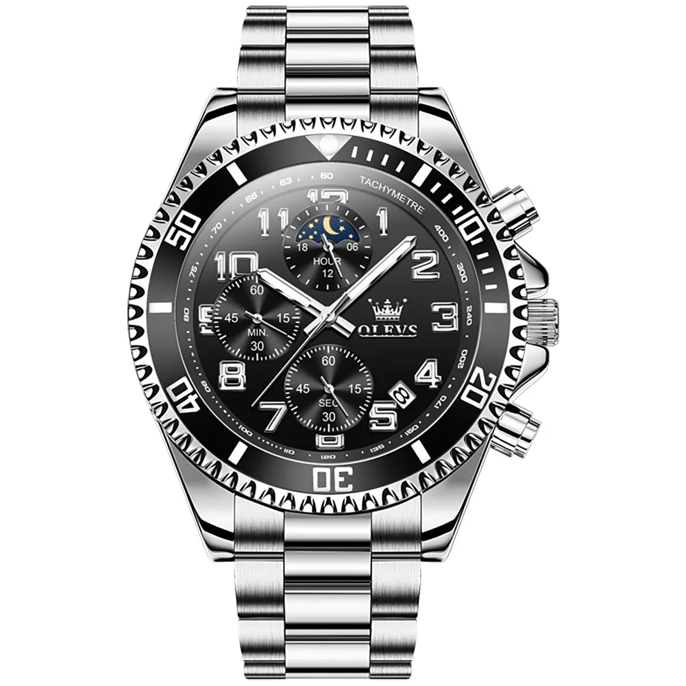 Olevs Men's Watch 2926 - 43mm, Quartz Watch, 8 Colors | Olevsstore.com