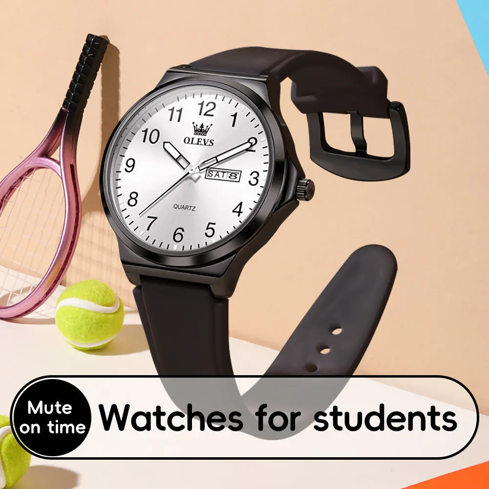 Olevs Men's Watch 5647 - Image 4