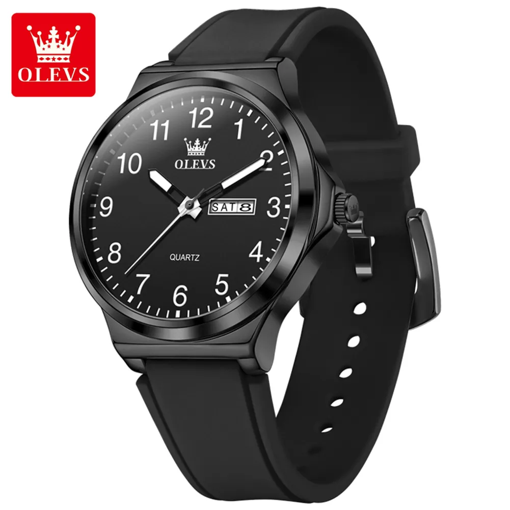 Olevs Men's Watch 5647 - Image 5