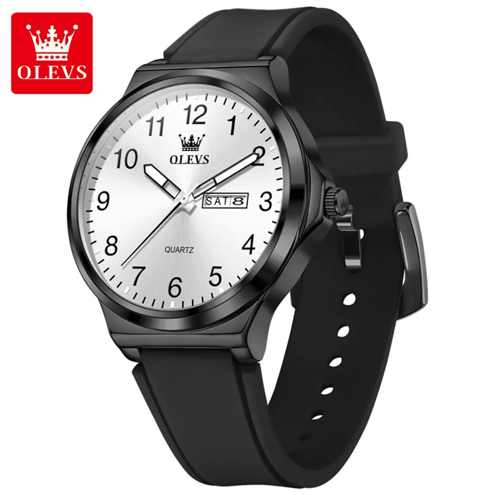 Olevs Men's Watch 5647 - Image 6