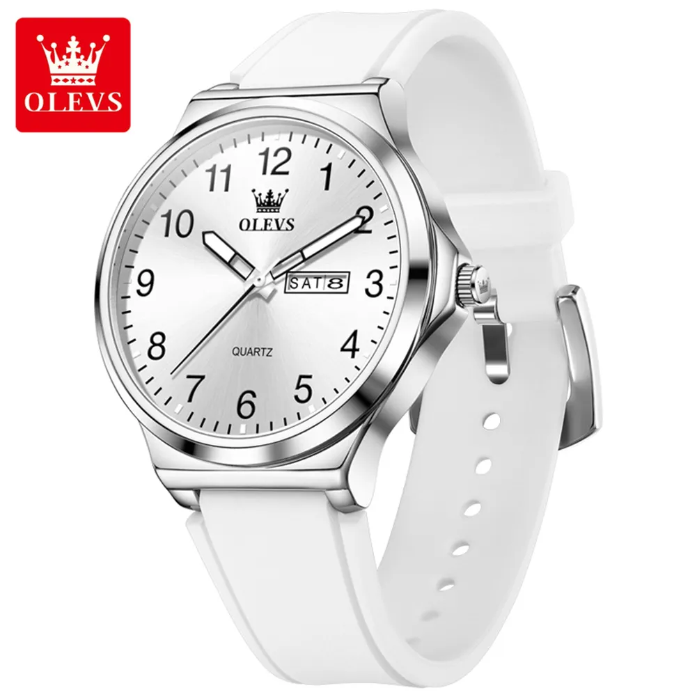 Olevs Men's Watch 5647 - Image 7