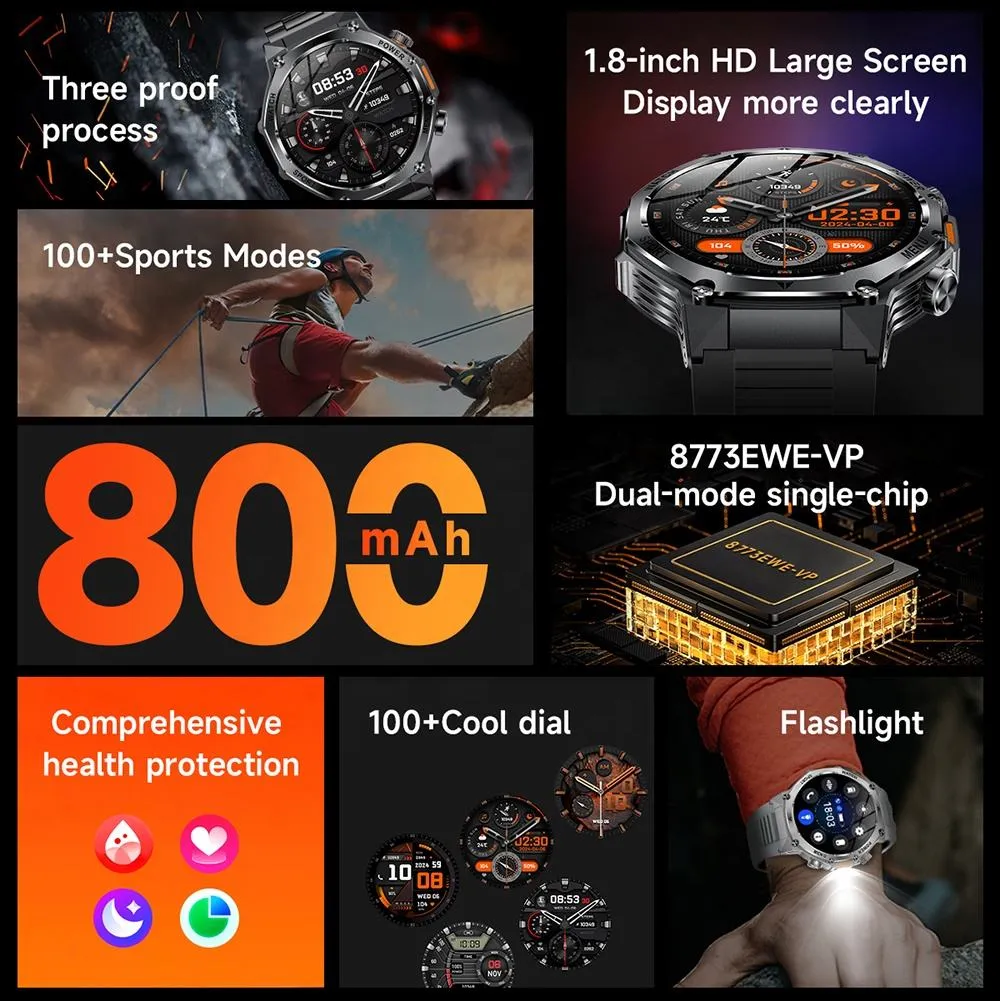 Olevs Smartwatch AK82 - Image 5