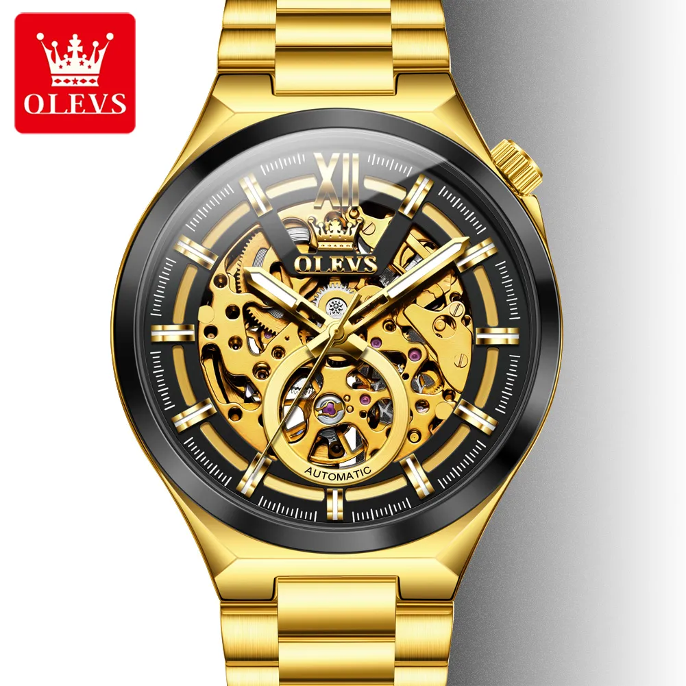 Olevs Men's Watch 6722 - Image 10
