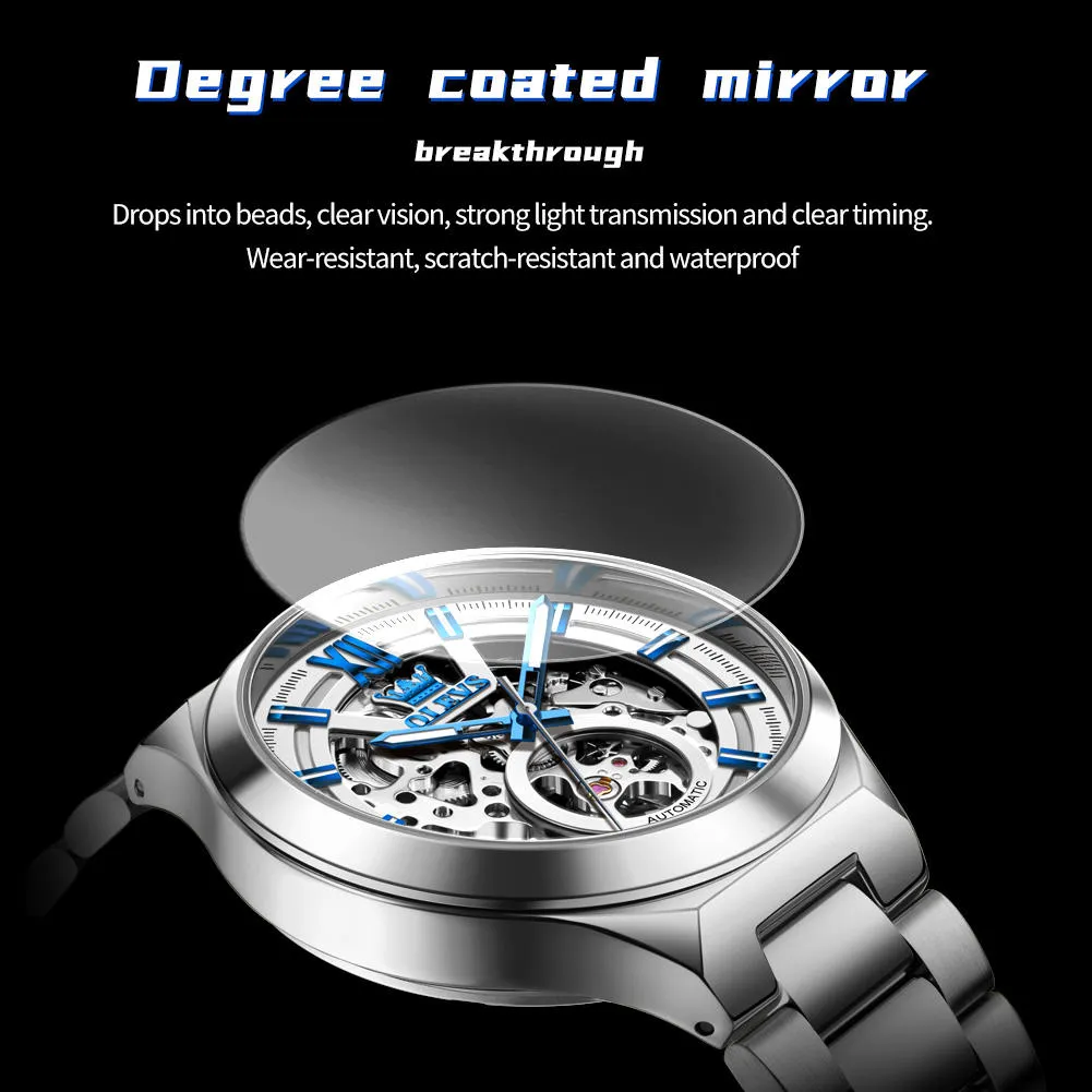 Olevs Men's Watch 6722 - Image 3