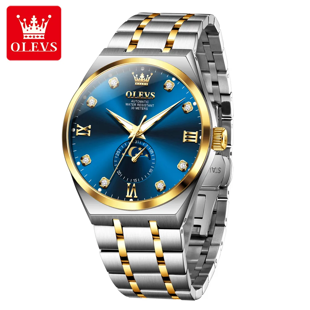 Olevs Men's Watch 7069 - Image 11