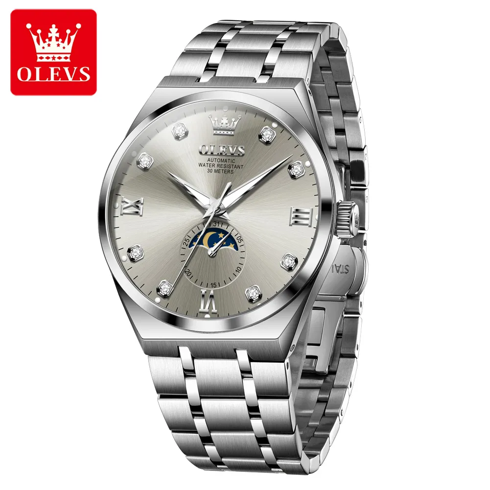 Olevs Men's Watch 7069 - Image 12