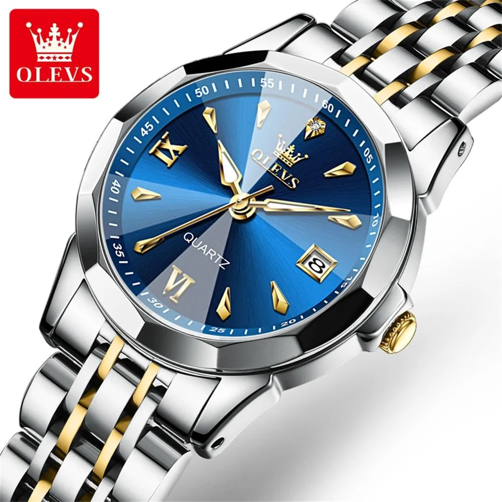 Olevs Couple Watch 9998 - Image 3