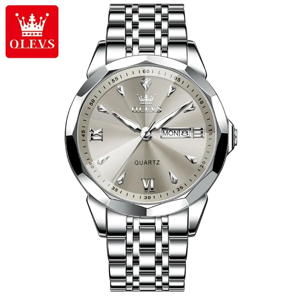 Olevs Couple Watch 9998 - Image 9