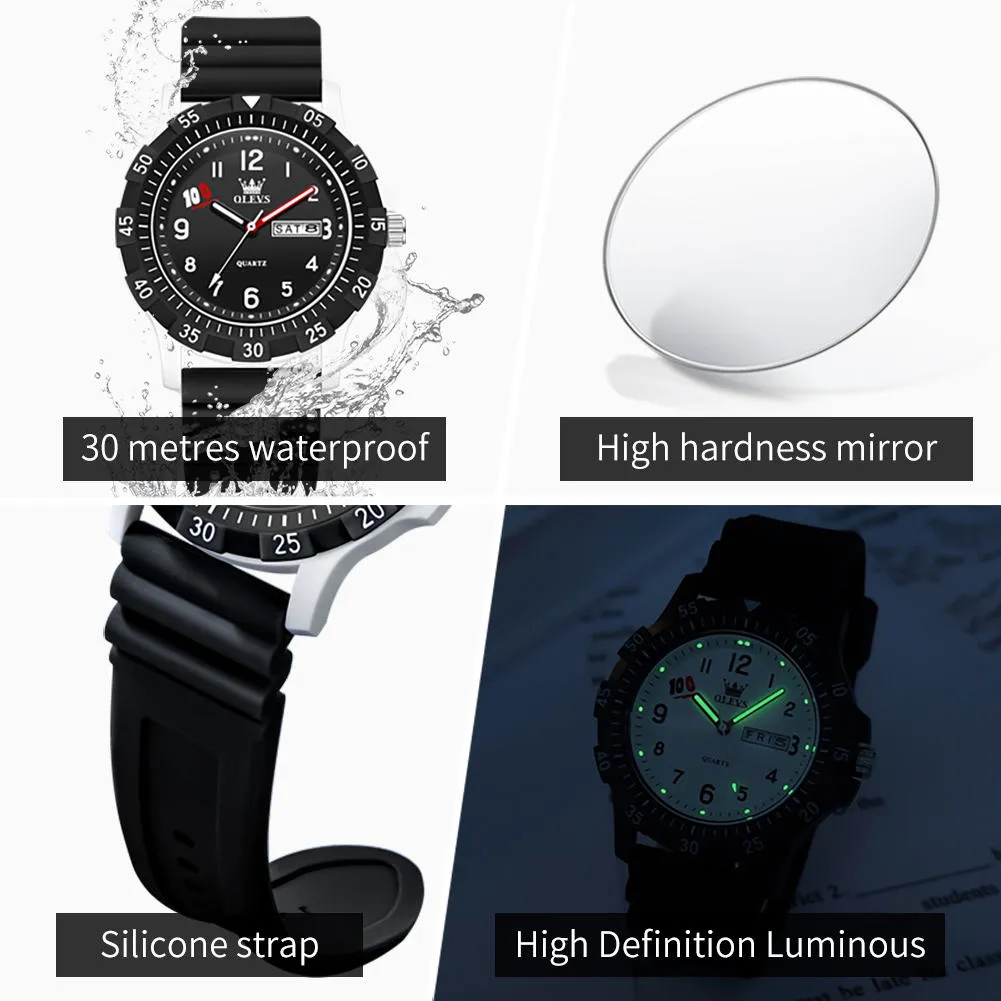 Olevs Men's Watch 2705 - Image 7