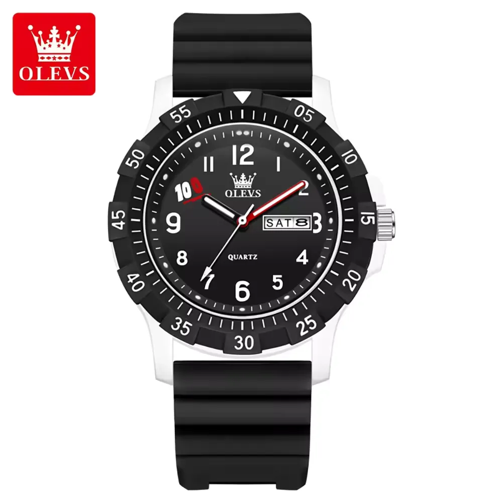 Olevs Men's Watch 2705 - Image 9