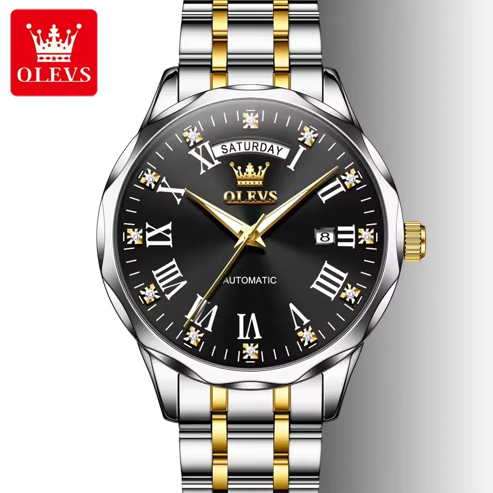 Olevs Men's Watch 6780 - Image 10