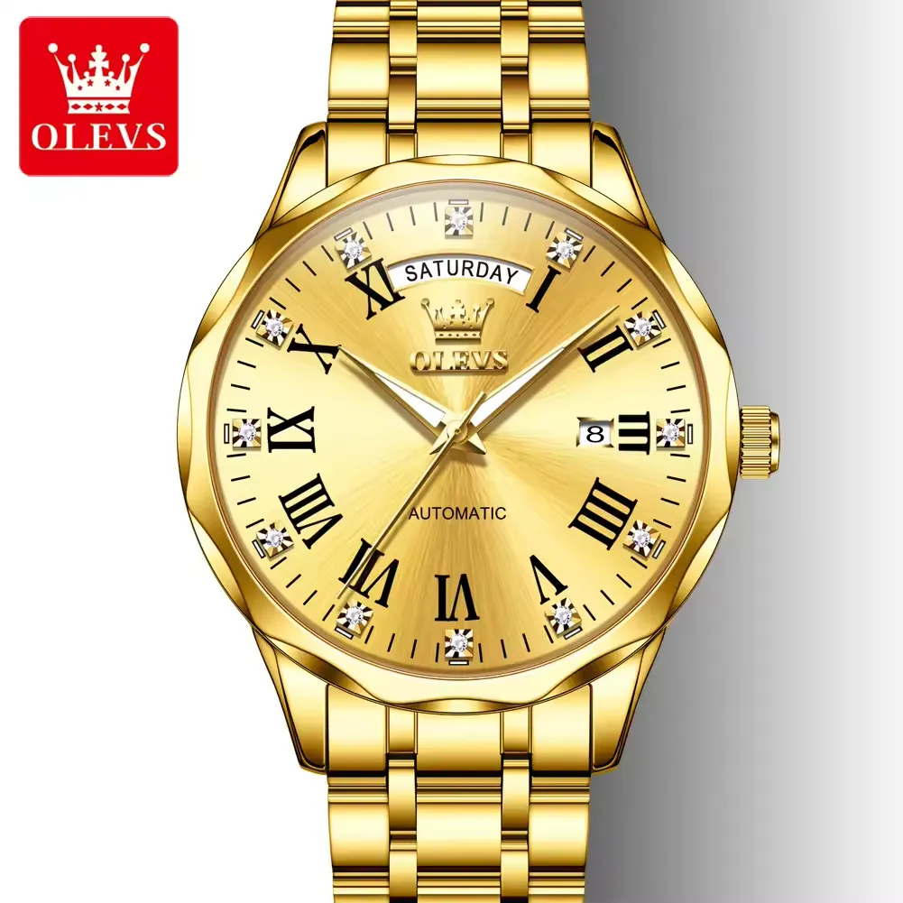 Olevs Men's Watch 6780 - Image 12