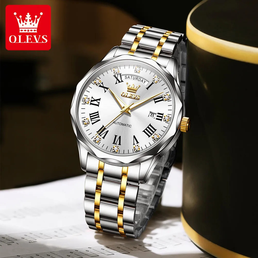 Olevs Men's Watch 6780 - Image 2