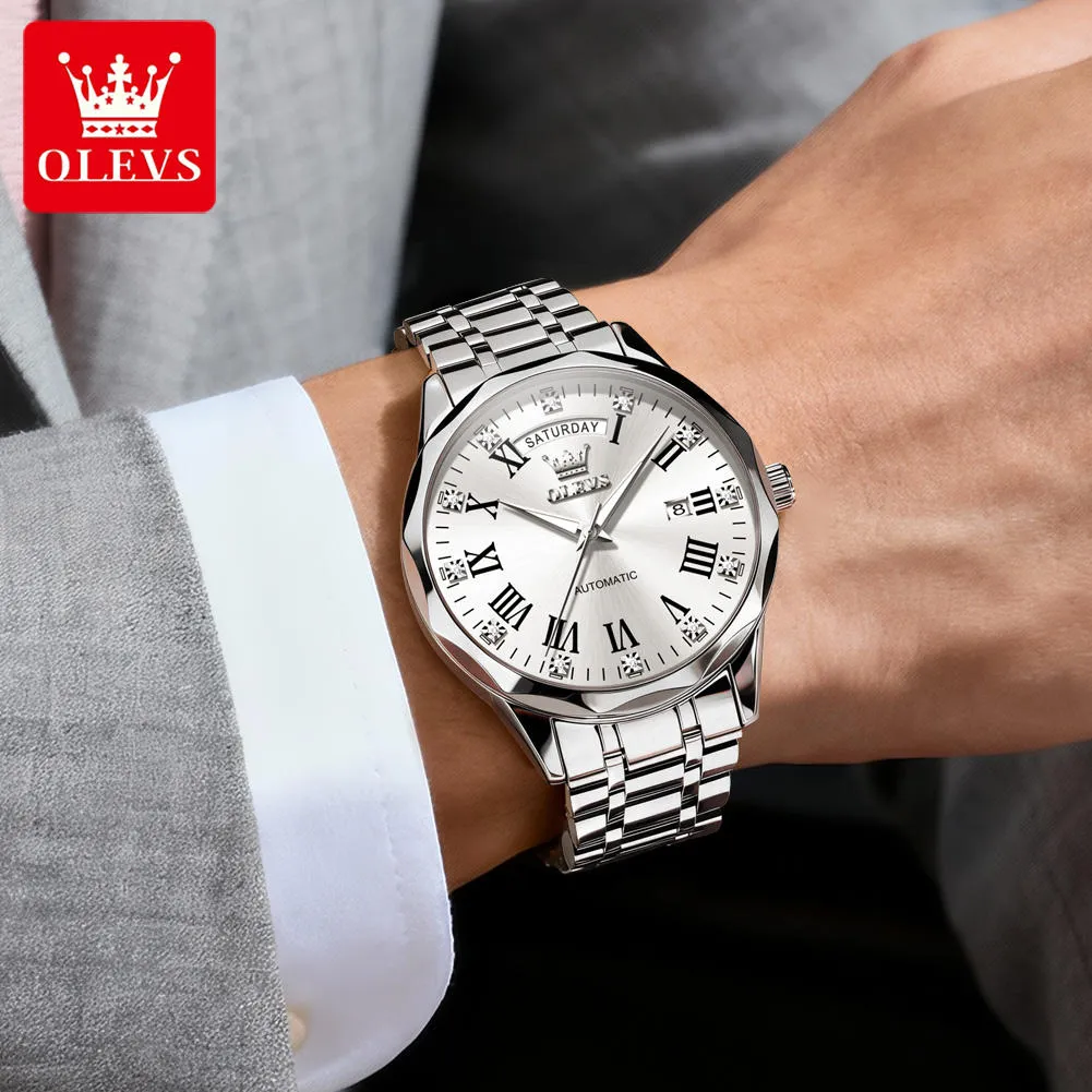 Olevs Men's Watch 6780 - Image 4