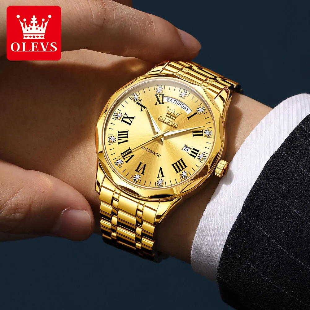 Olevs Men's Watch 6780 - Image 5