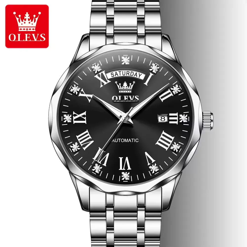Olevs Men's Watch 6780 - Image 8