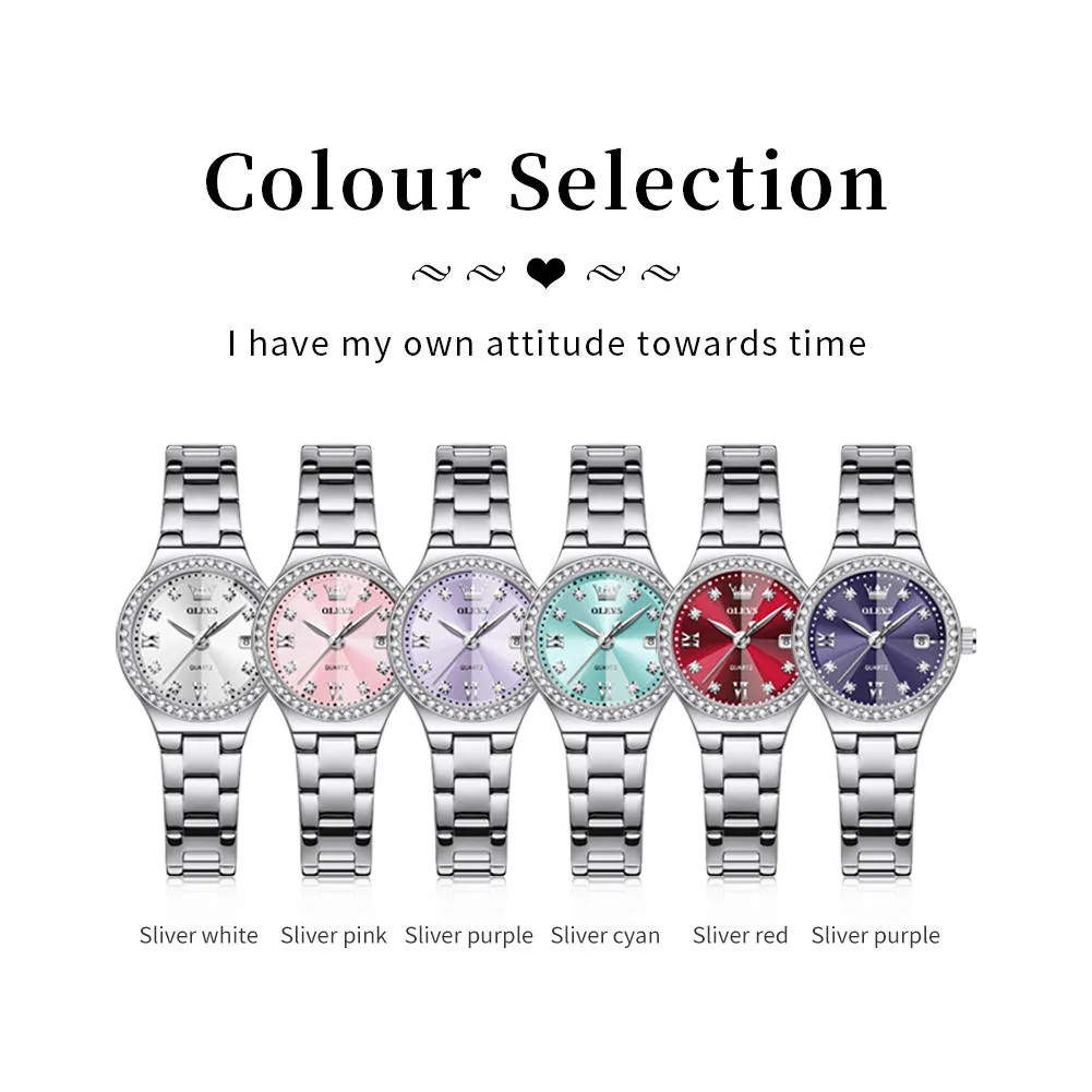 Olevs Women's Watch 5628 - Image 7