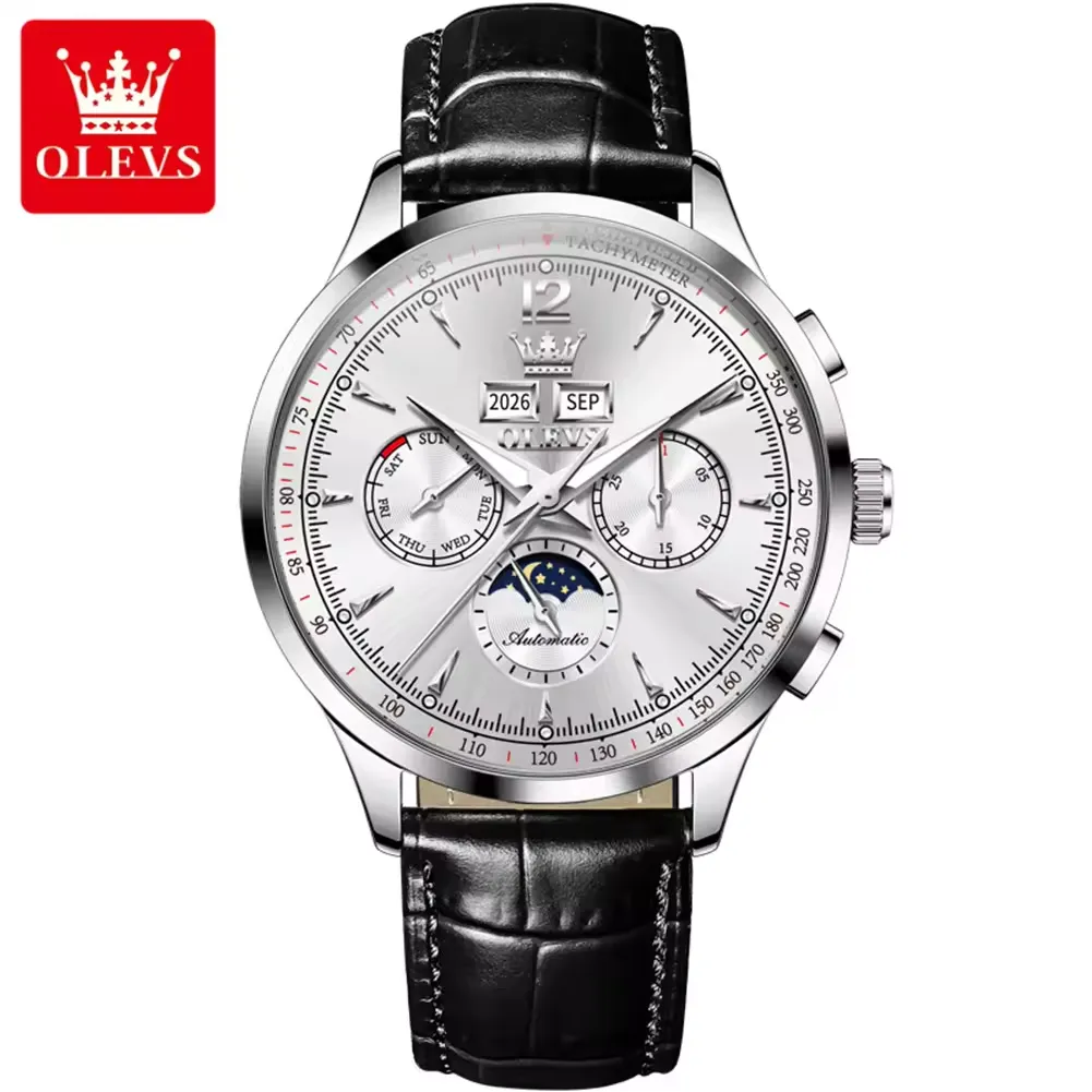 Olevs Men's Watch 7128 - Image 10