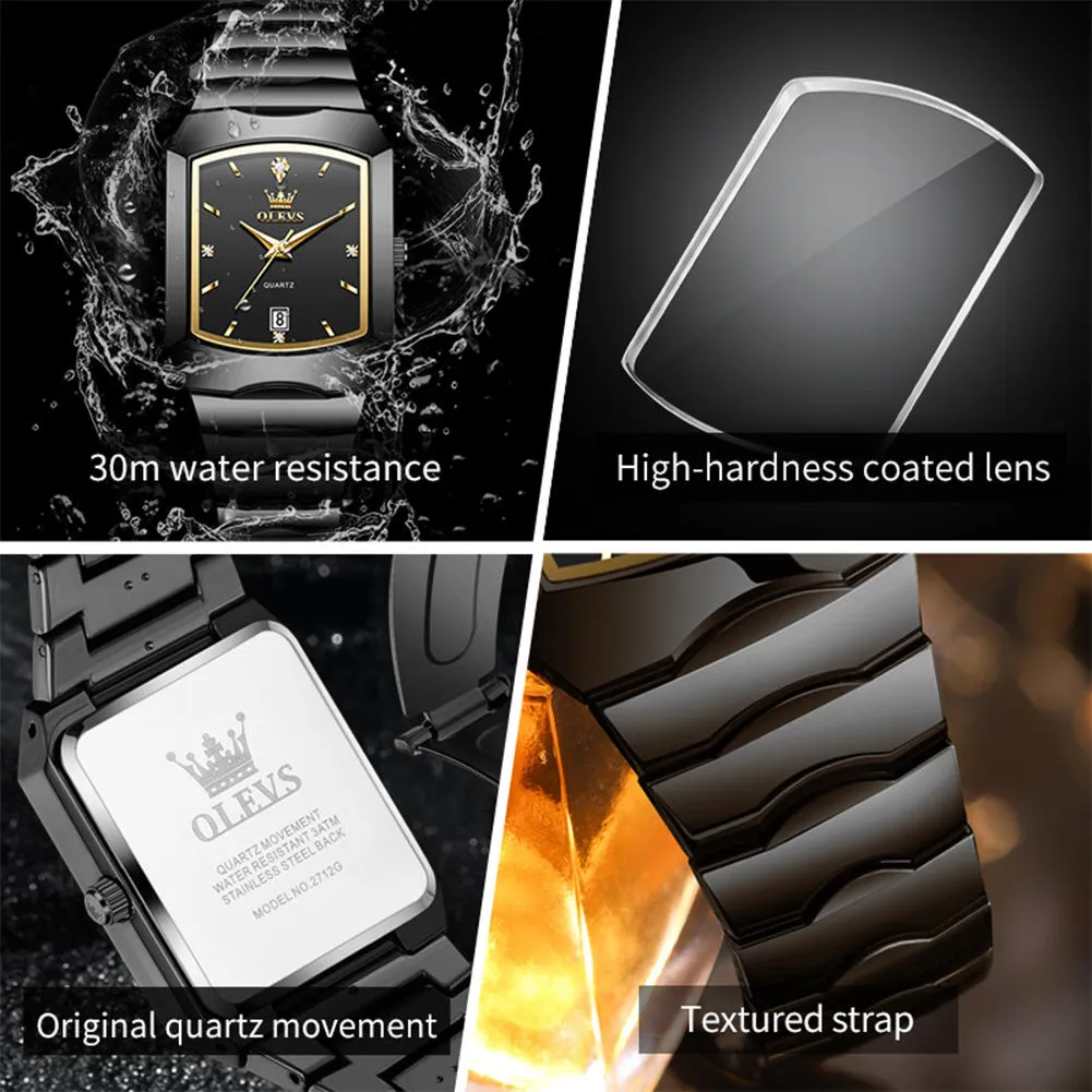 Olevs Men's Watch 2712 - Image 5
