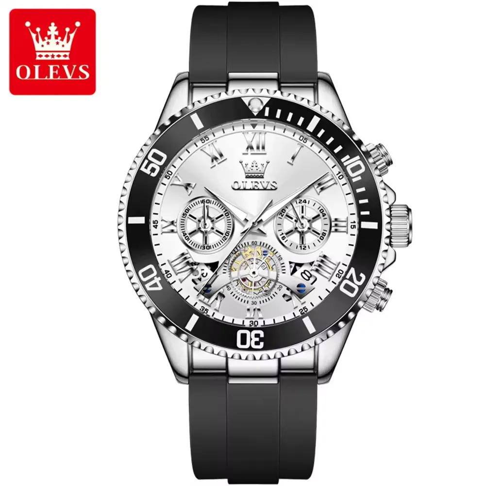 Olevs Men's Watch 3730 - Image 10