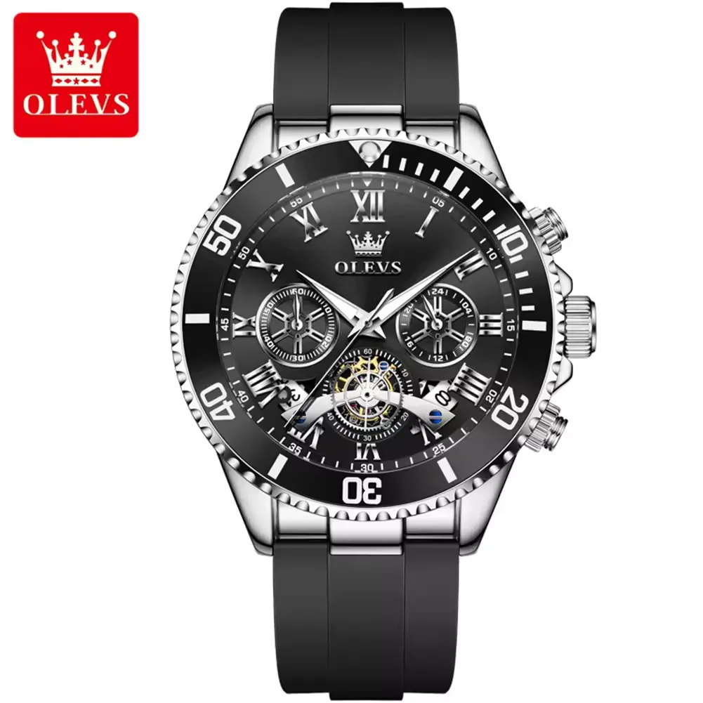Olevs Men's Watch 3730 - Image 11