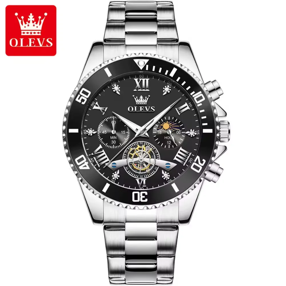 Olevs Men's Watch 3732 - Image 10