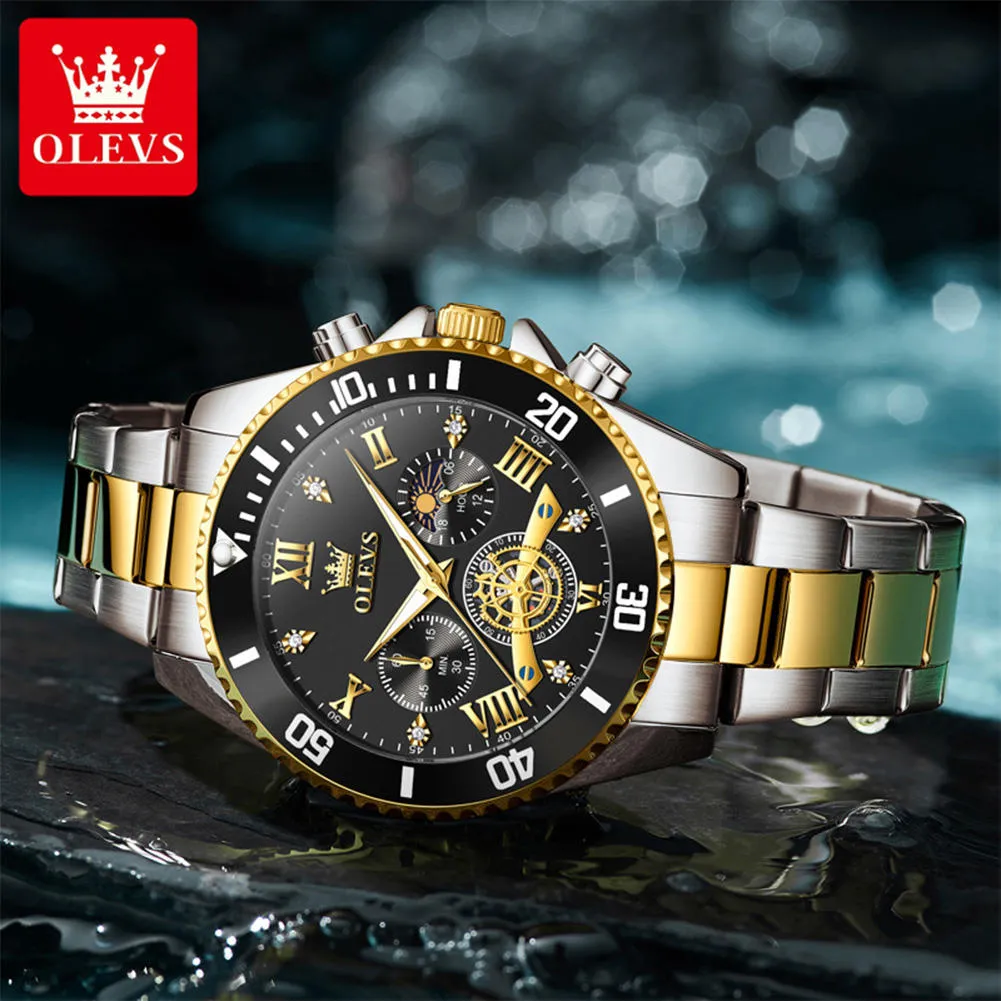 Olevs Men's Watch 3732 - Image 2
