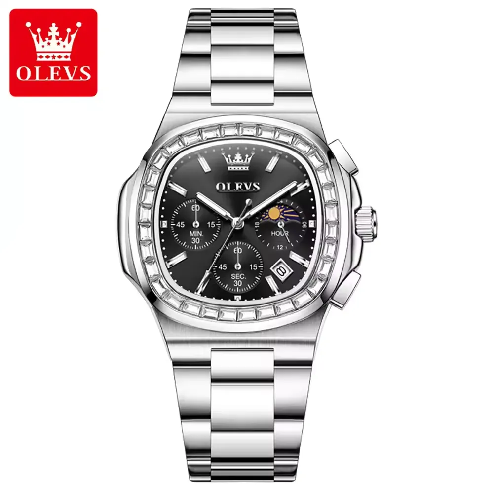 Olevs Men's Watch 3739 - Image 12