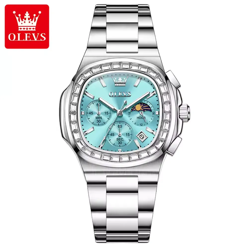 Olevs Men's Watch 3739 - Image 13