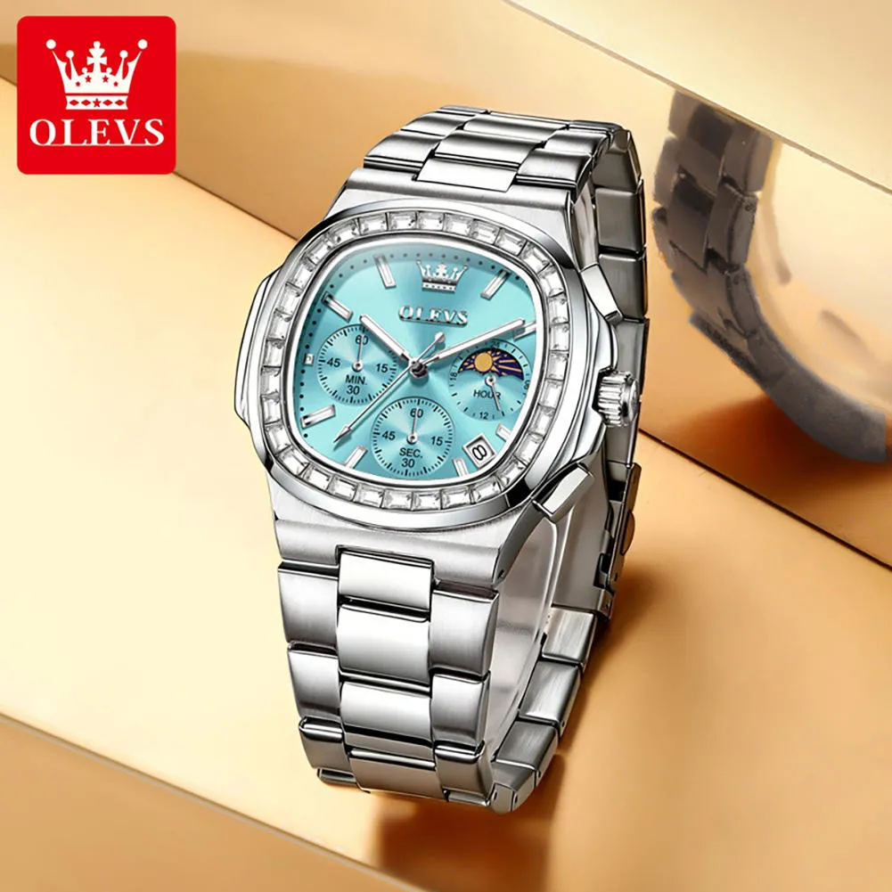 Olevs Men's Watch 3739 - Image 4