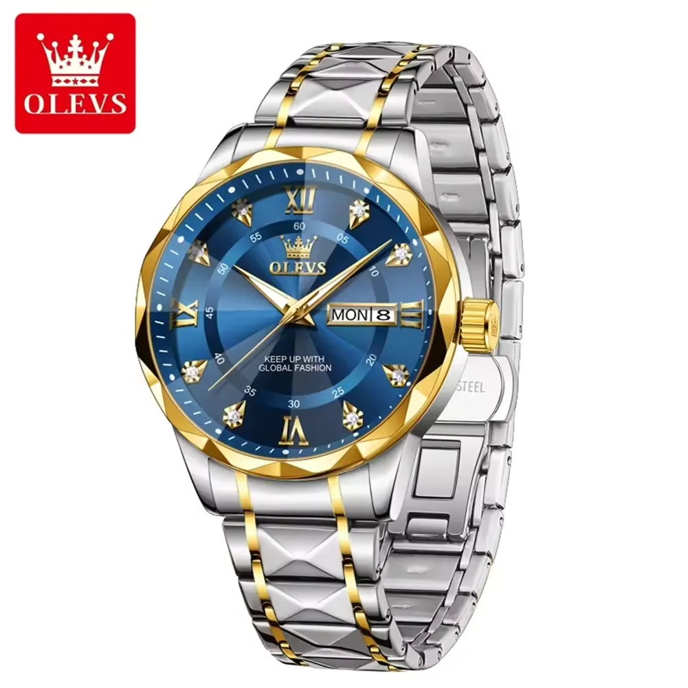 Olevs Men's Watch 5609 - Image 11
