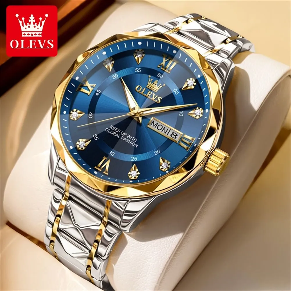 Olevs Men's Watch 5609 - Image 2