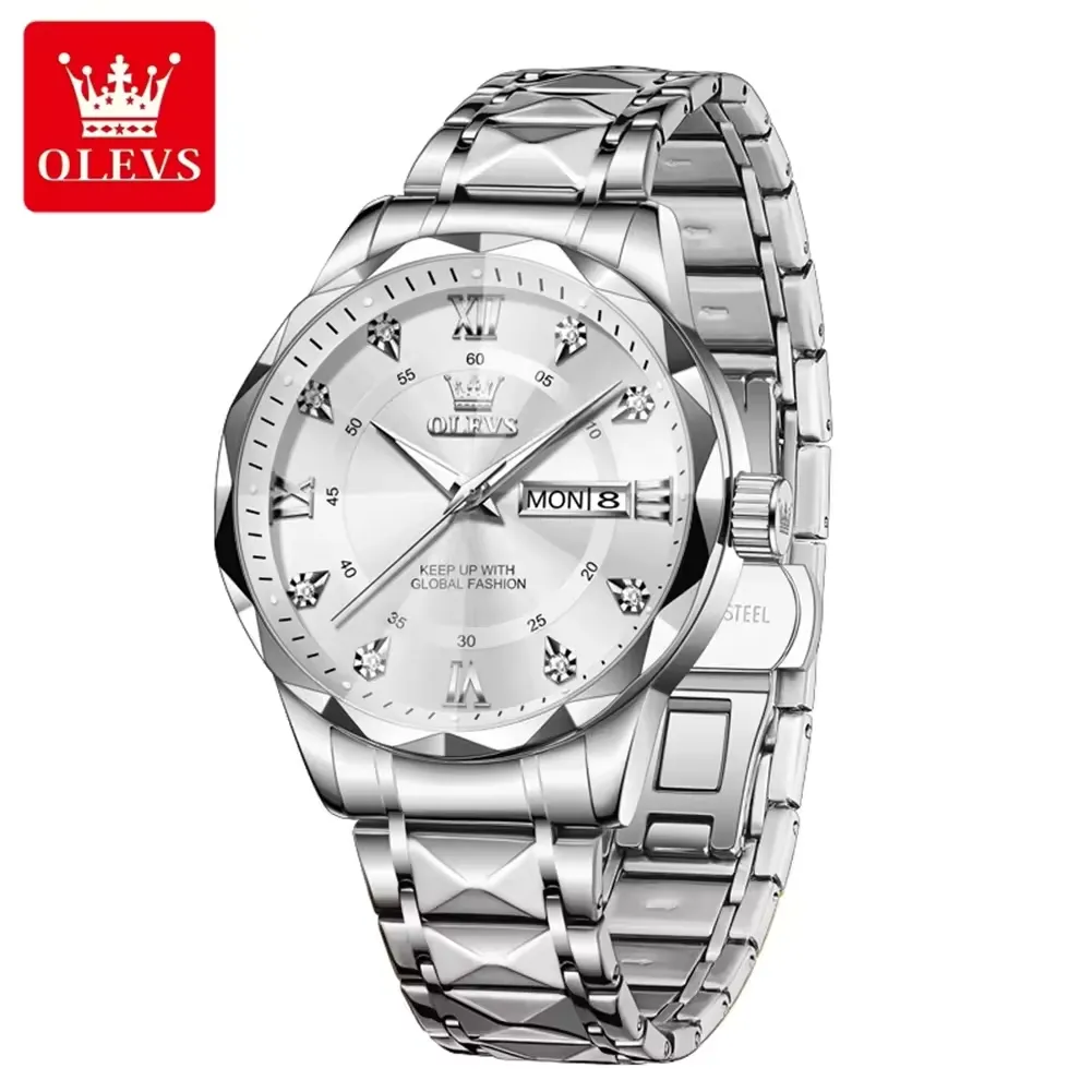 Olevs Men's Watch 5609 - Image 9