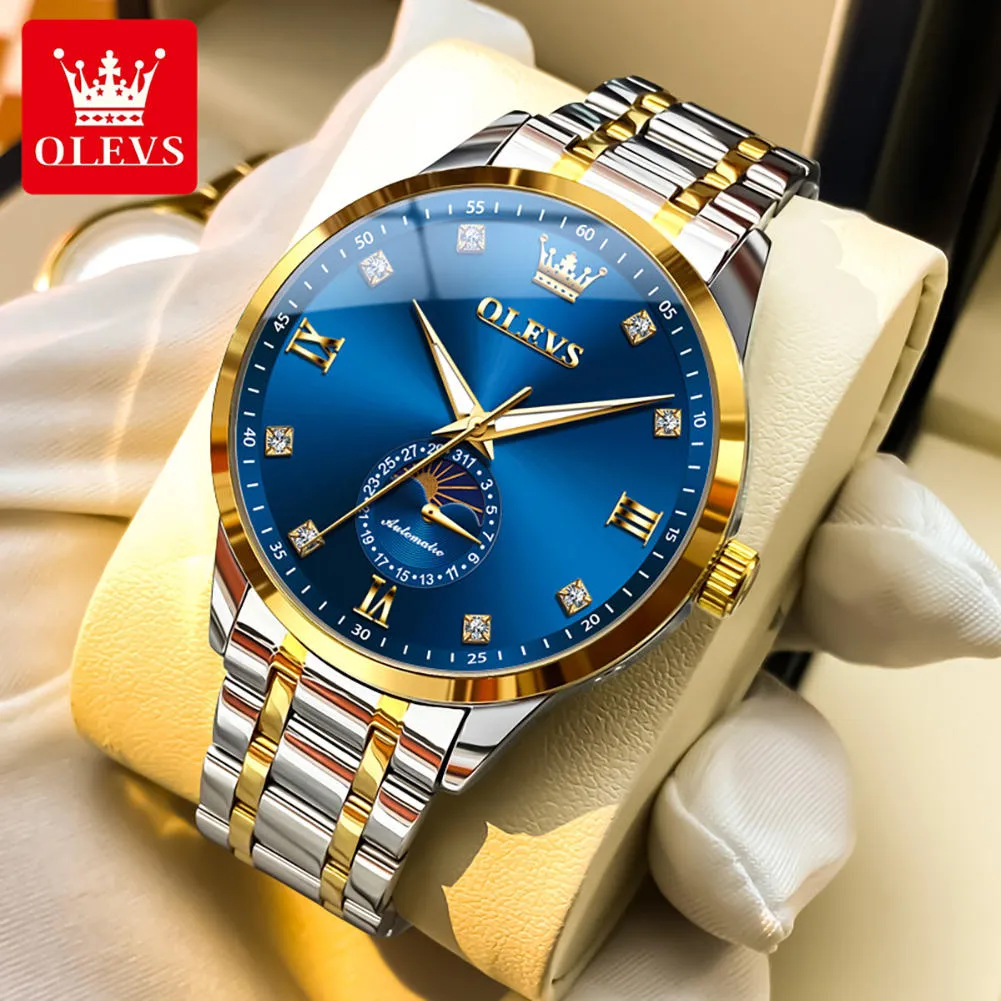 Olevs Men's Watch 7041 - Image 2