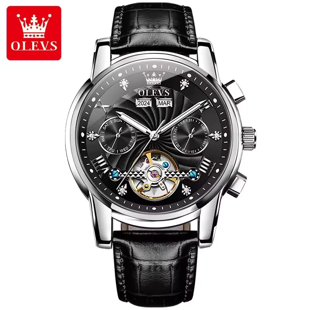 Olevs Men's Watch 7088L - Image 10