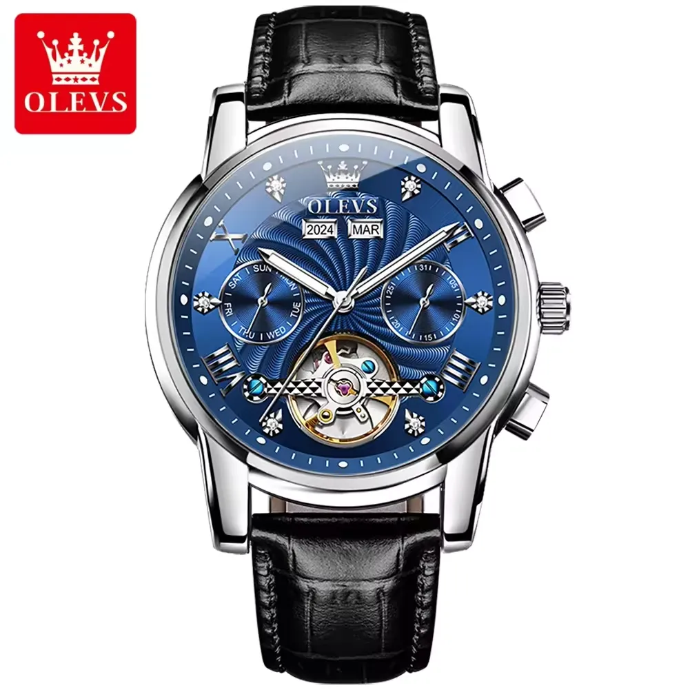 Olevs Men's Watch 7088L - Image 11