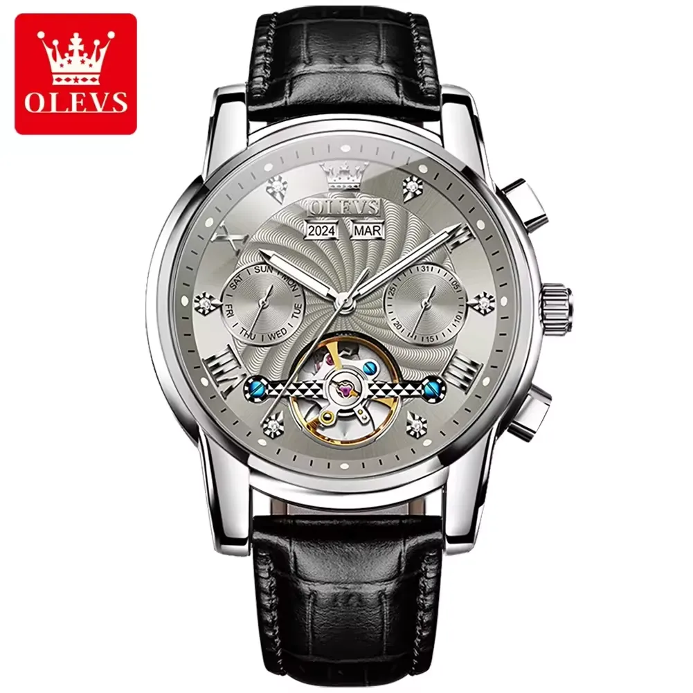 Olevs Men's Watch 7088L - Image 12