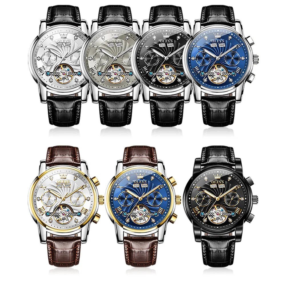 Olevs Men's Watch 7088L - Image 6