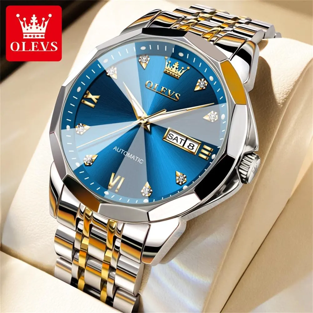 Olevs Men's Watch 9982 - Image 2