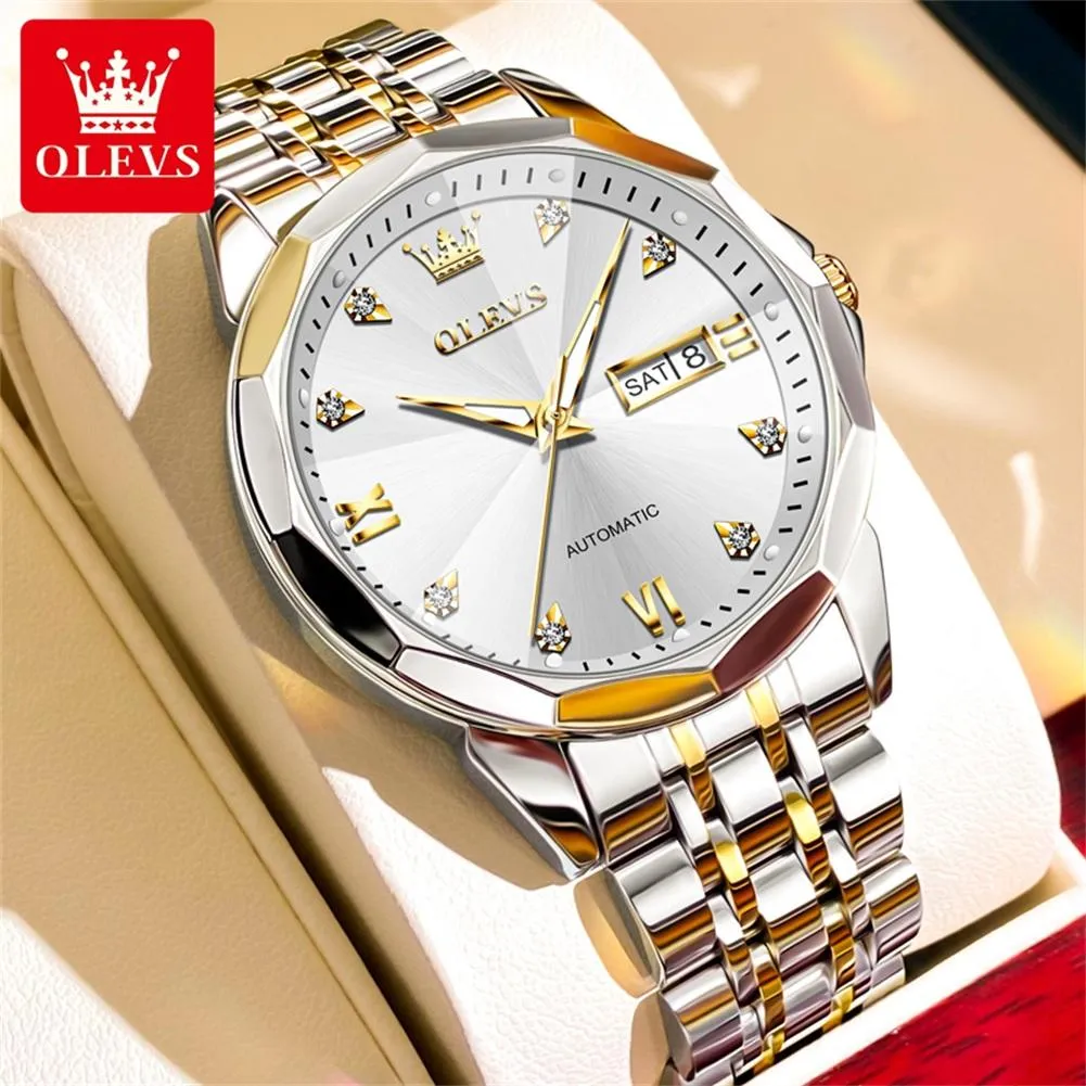 Olevs Men's Watch 9982 - Image 3